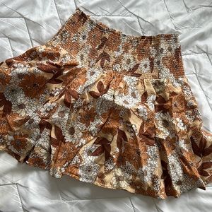J Crew Flower Skirt